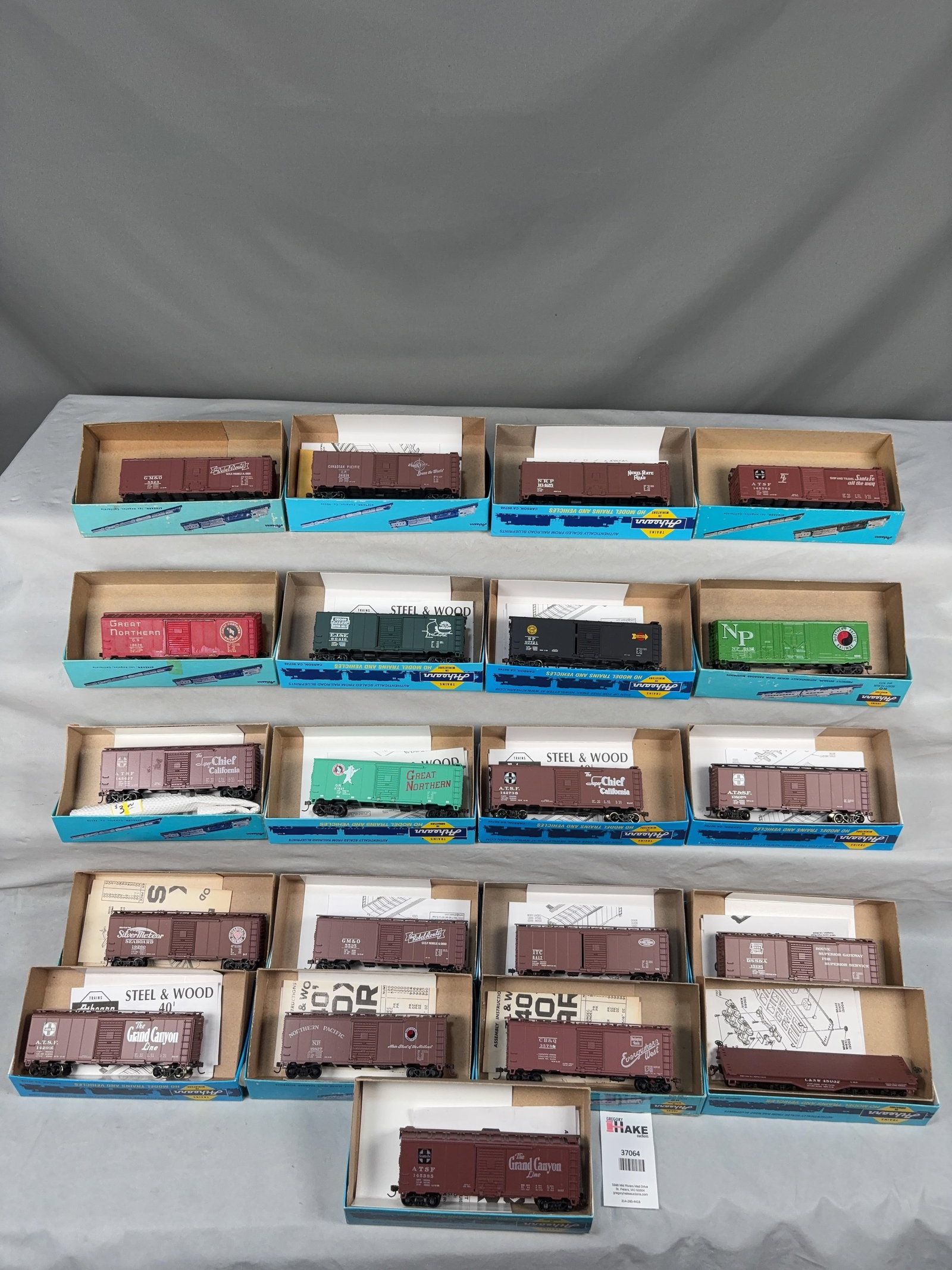 21 Athearn Freight Cars w/OB.� - 2