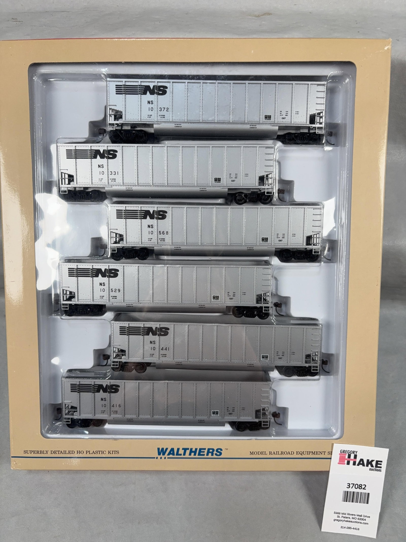 Walthers Bethgon 6 Pack Norfolk Southern #1 Freight Cars 933-5304 - 2