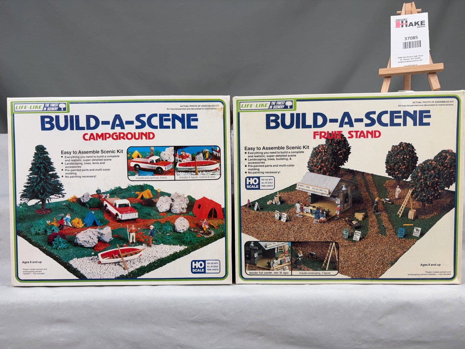4 Bachmann & Life-Like Building Kits w/OB - 2