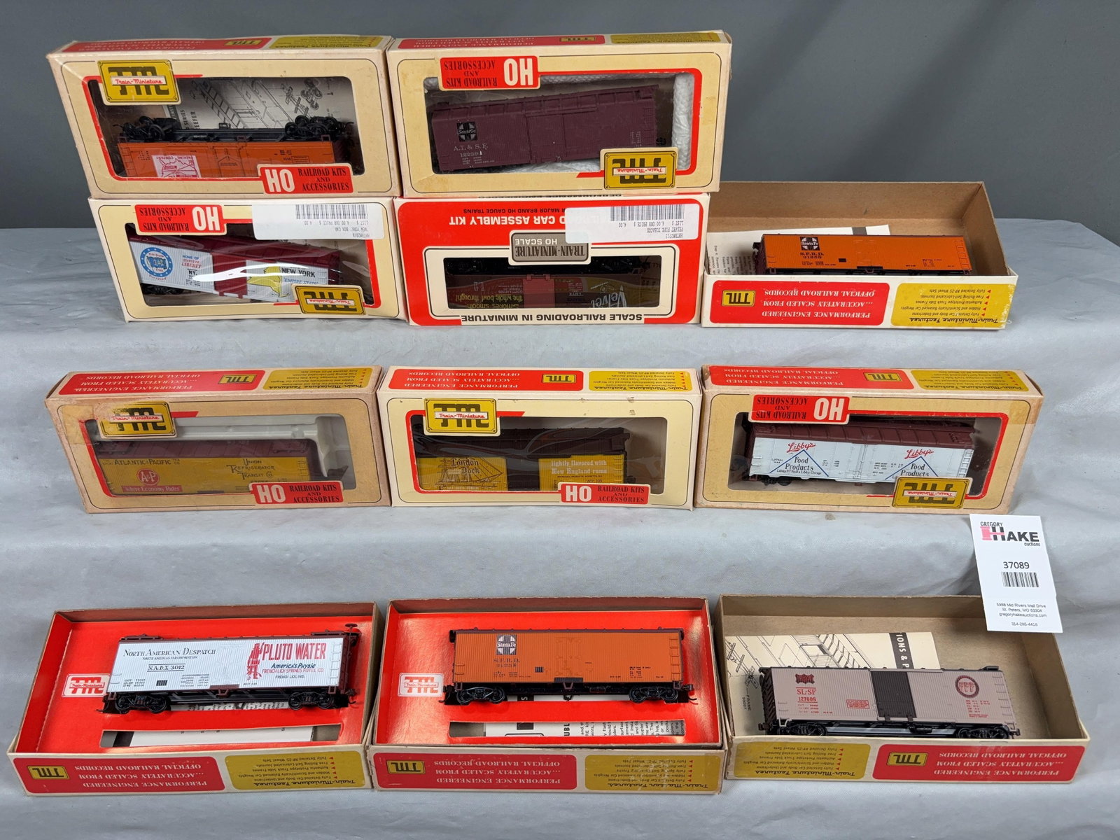 11 Train-Miniature Freight Cars w/OB - 2
