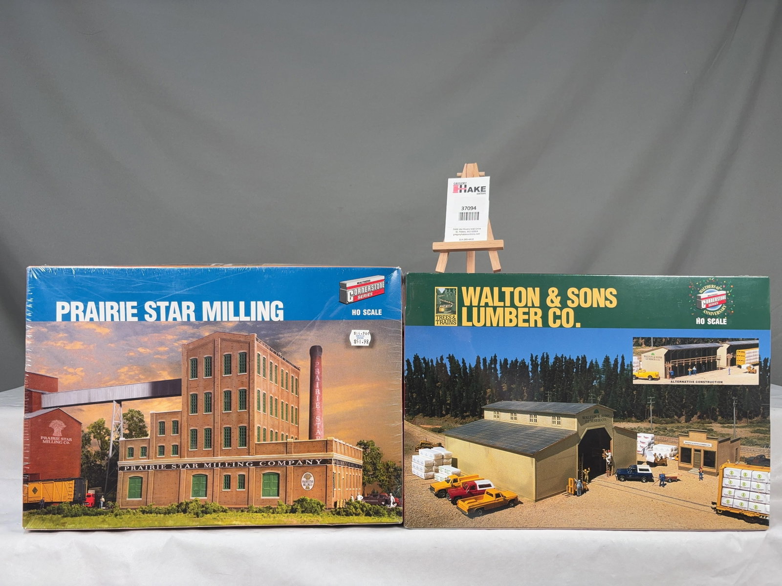 2 Walthers Cornerstone Series Building Structure Kits w/OB - 2