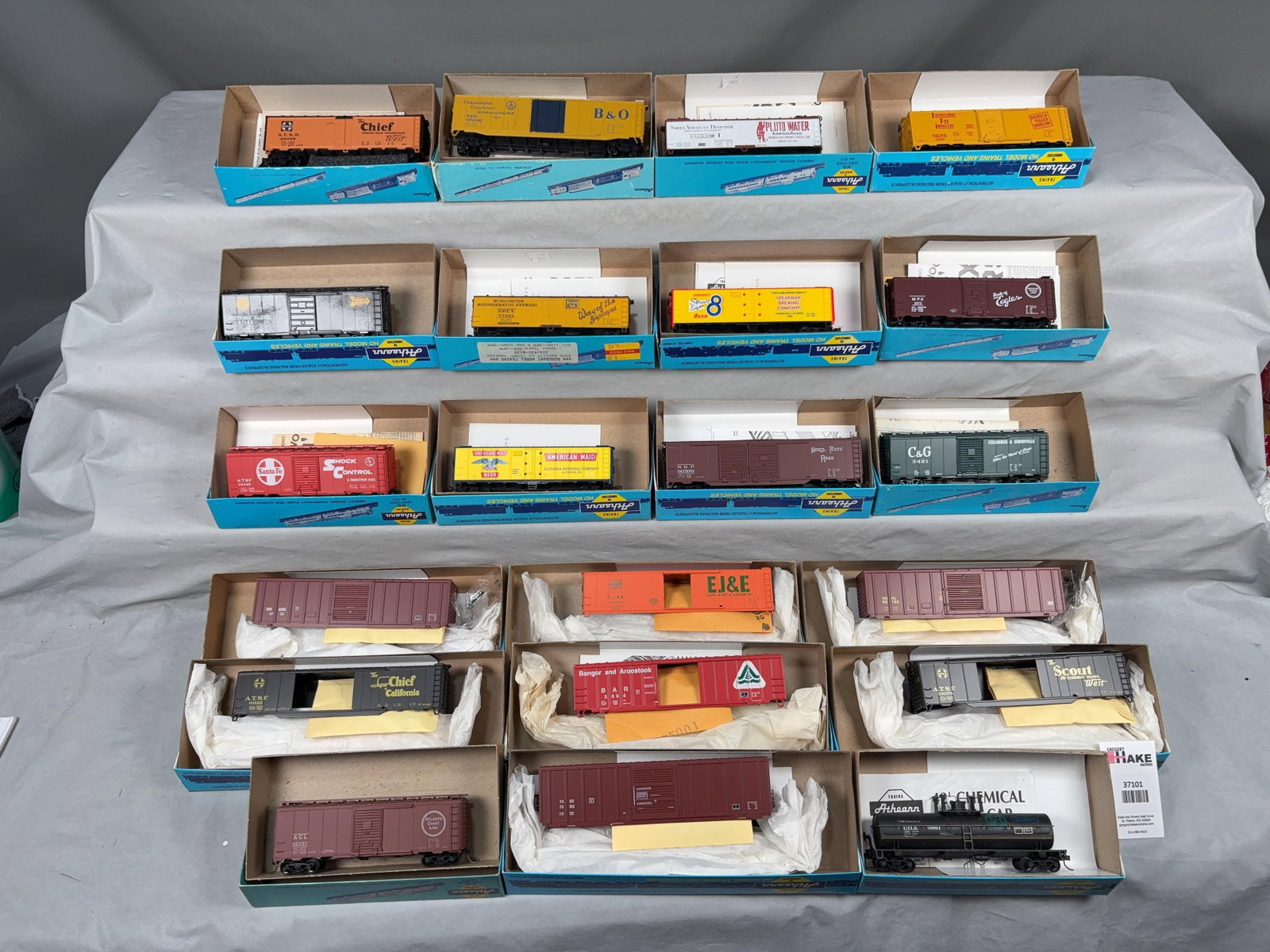 21 Athearn Freight Cars w/OB.� - 2