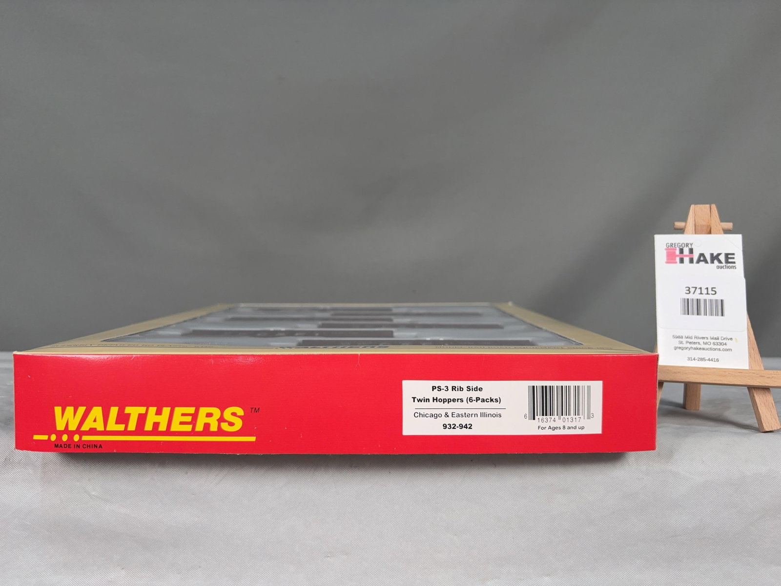 Walthers PS-3 Rib Side Twin Hoppers 6-Packs Chicago & Eastern Illinois 932-942 w/OB: Walthers PS-3 Rib Side Twin Hoppers 6-Packs Chicago & Eastern Illinois 932-942 w/OB, C9. � Size 14x12x2