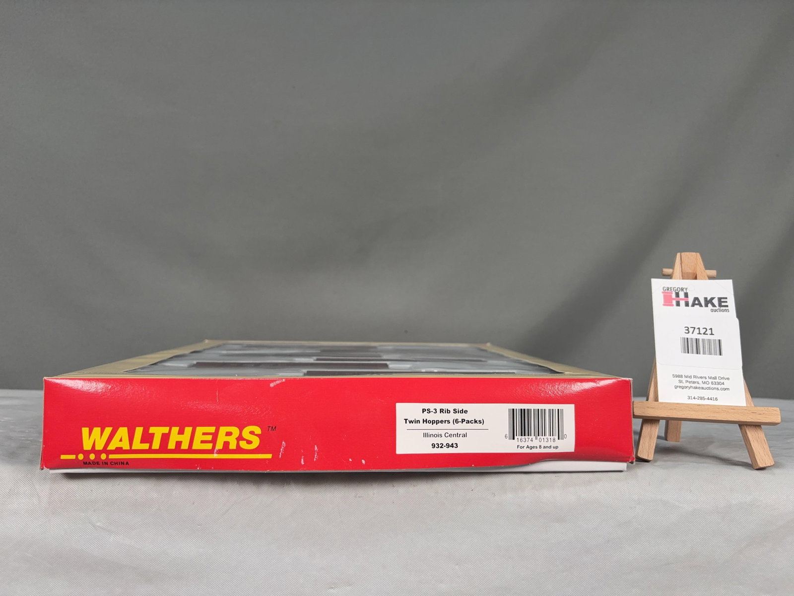 Walthers PS-3 Rib Side Twin Hoppers 6-Pack Illinois Central 932-943 w/OB: Walthers PS-3 Rib Side Twin Hoppers 6-Pack Illinois Central 932-943 w/OB, C9. � Size 14x12x2