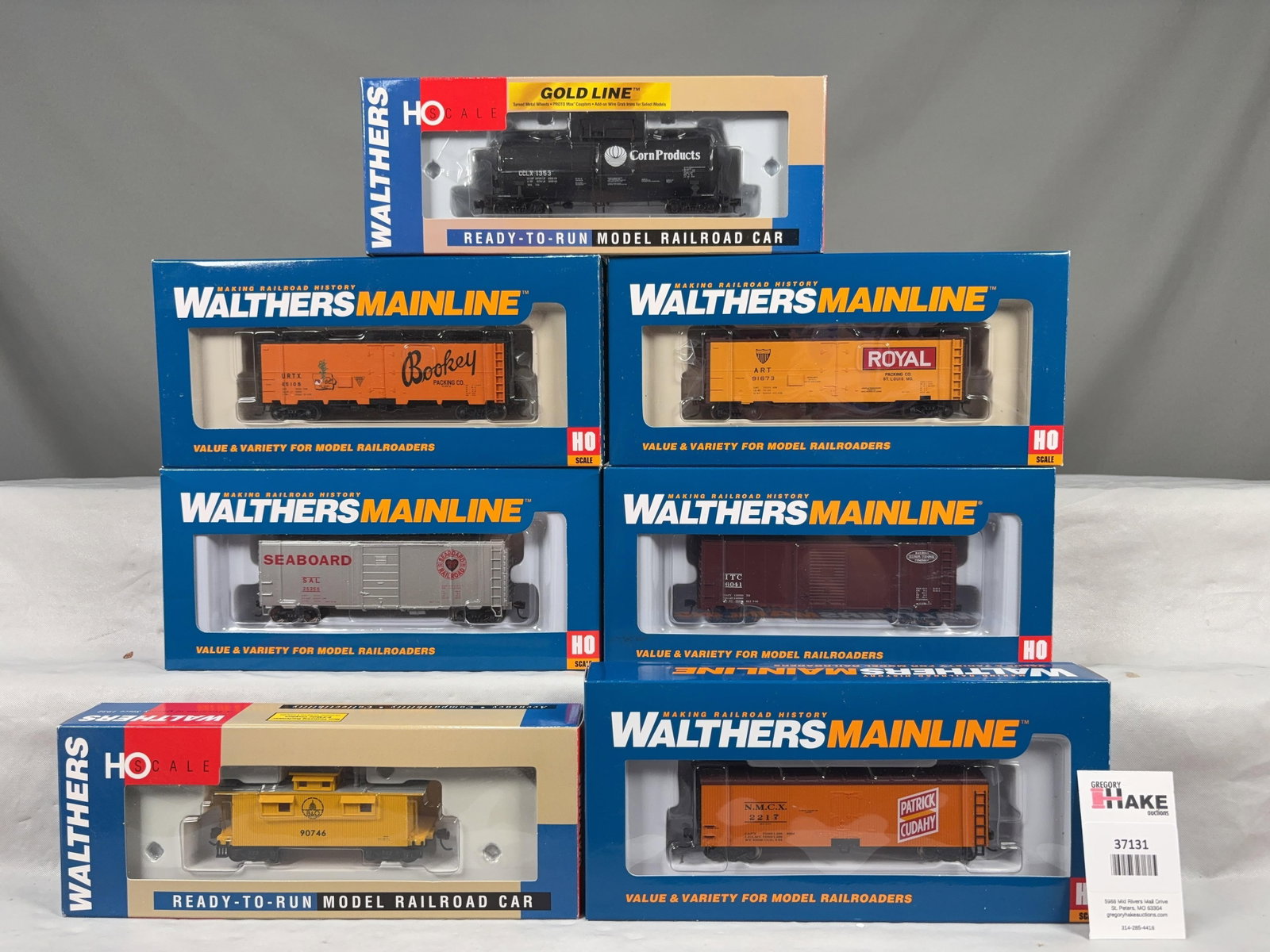 7 Walthers Freight Cars w/OB - 2