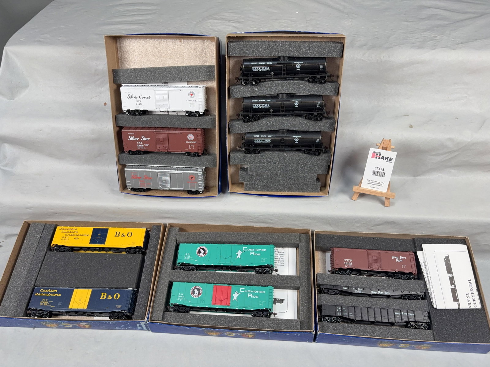 5 Athearn Freight 2 and 3 Packs w/OB - 2