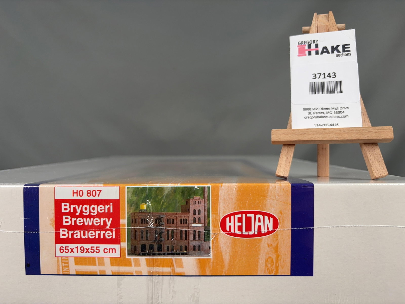 Heljan Brewery Building Structure Kit HO 807 w/OB (1 of 2)
