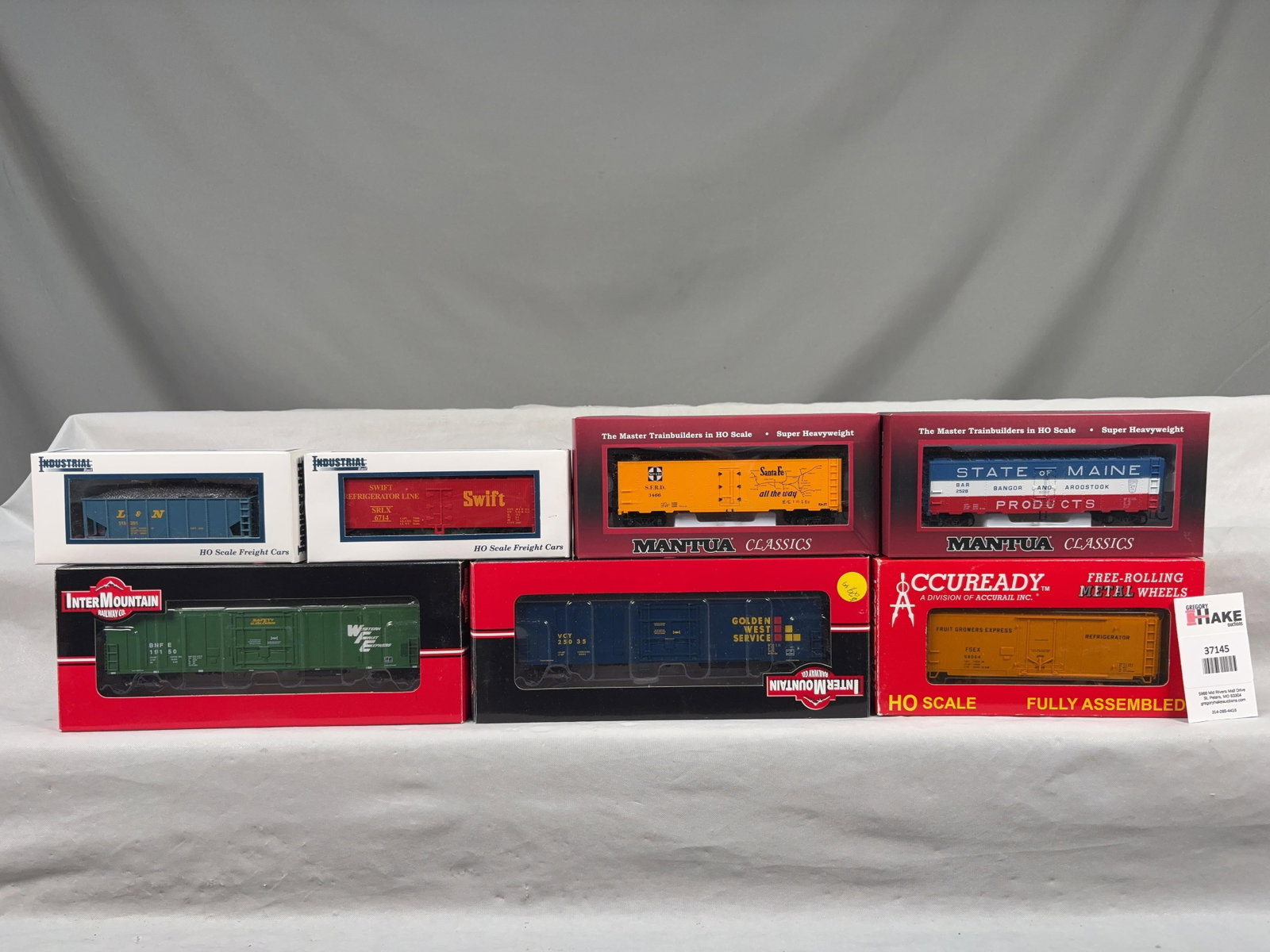14 Miscellaneous Freight Cars w/ OB - 2