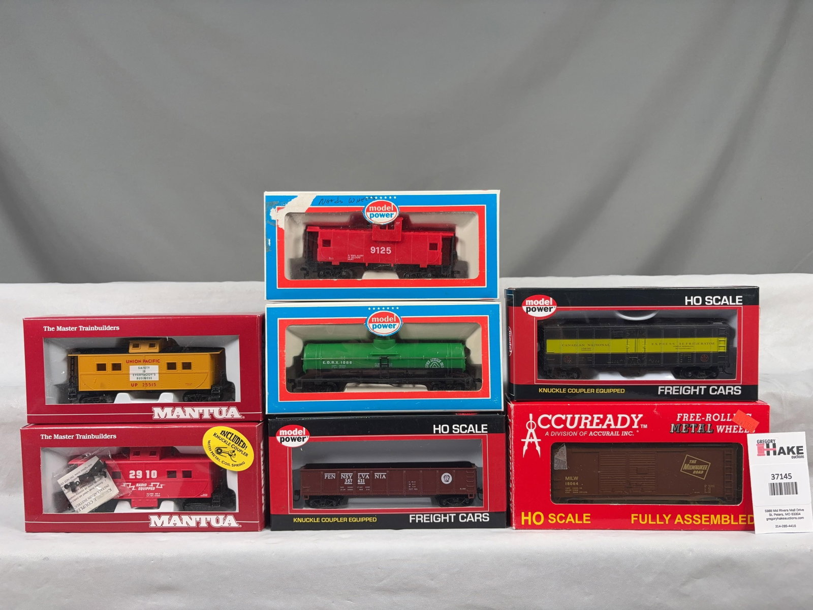 14 Miscellaneous Freight Cars w/ OB - 3