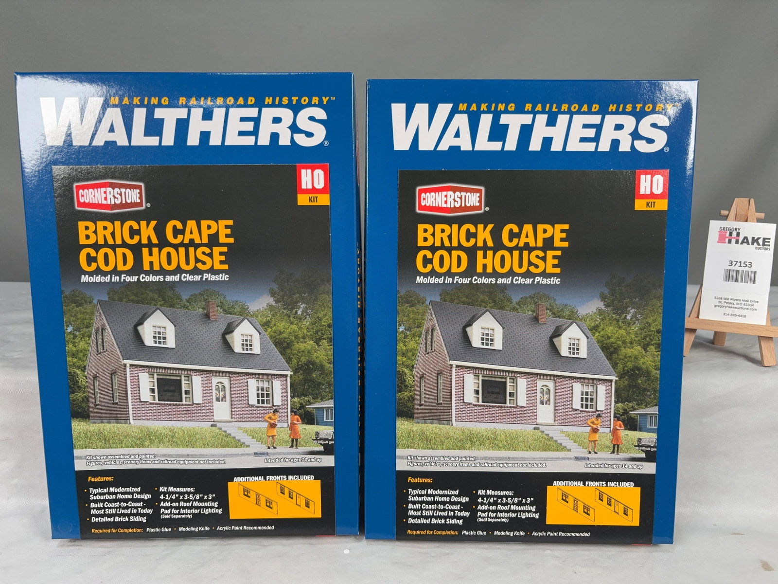 4 Walthers Cornerstone Series Home Structure Kits w/OB - 2