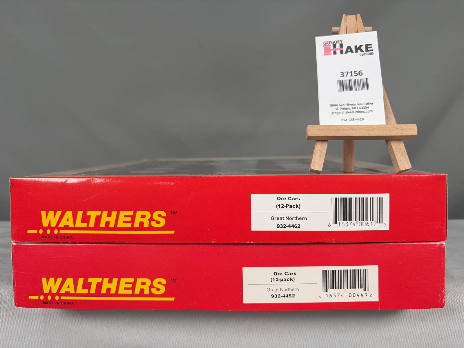 2 Walthers Ore Cars 12-Pack Great Northern 932-4452, 932-4462 w/OB: 2 Walthers Ore Cars 12-Pack Great Northern 932-4452, 932-4462 w/OB, C9. � Size 14x12x4