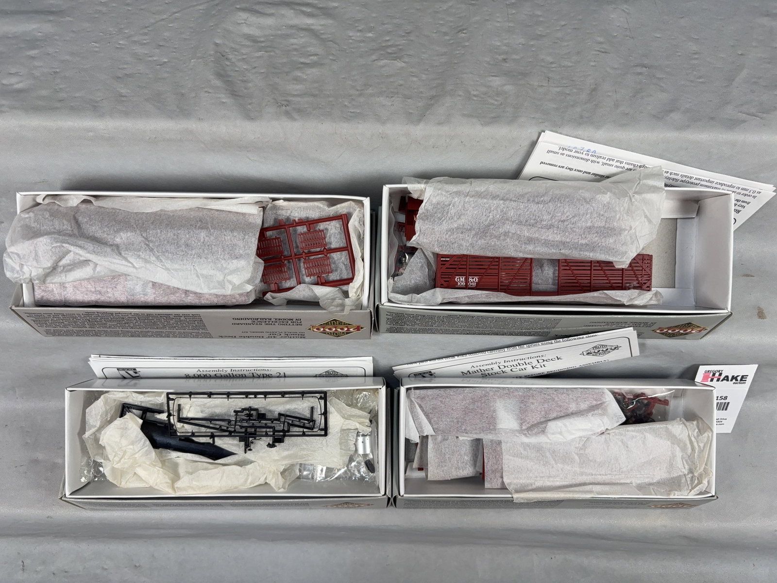 4 Proto 2000 Series Tank & Stock Cars w/OB - 2