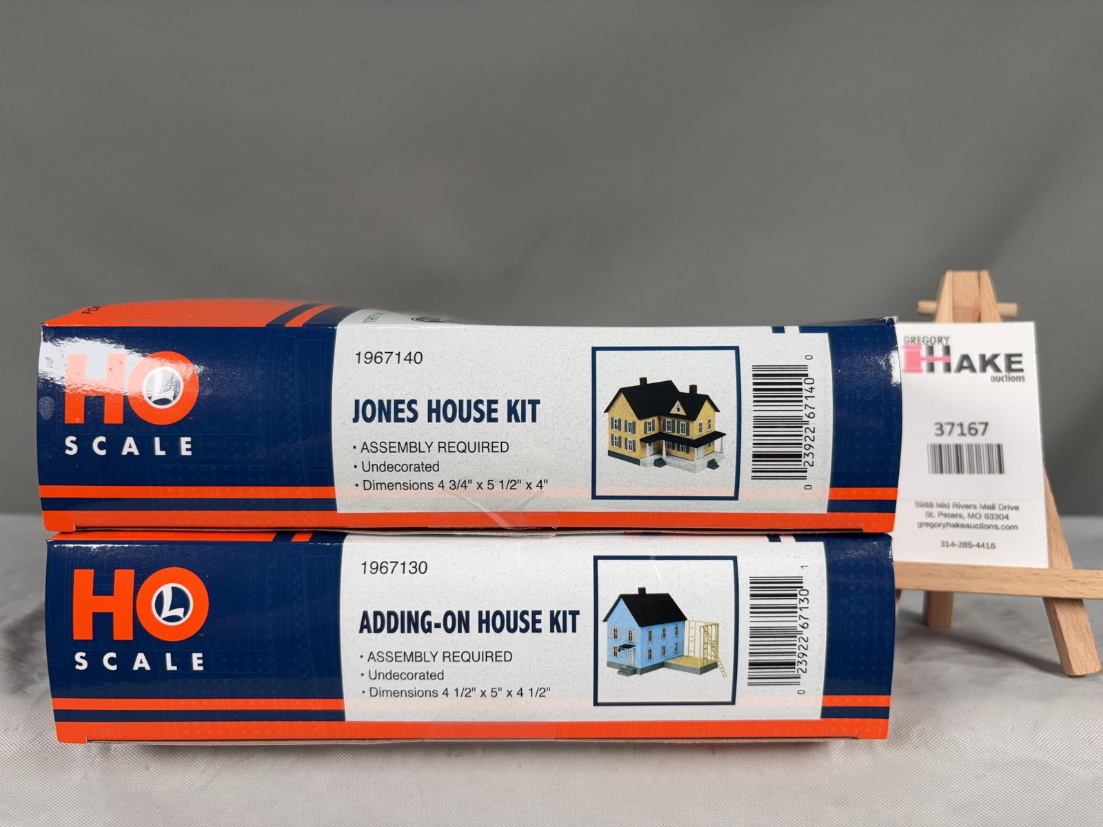 Lionel House Structure Kits w/OB: Lionel House Structure Kits w/OB. Jones House 1967140, Adding-On House 197130, C9. � Size 13x8x4