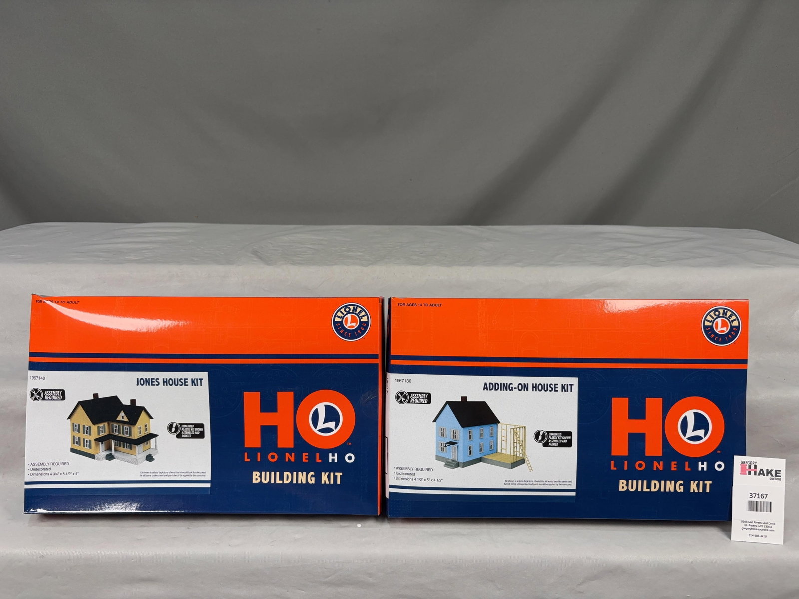 Lionel House Structure Kits w/OB - 2