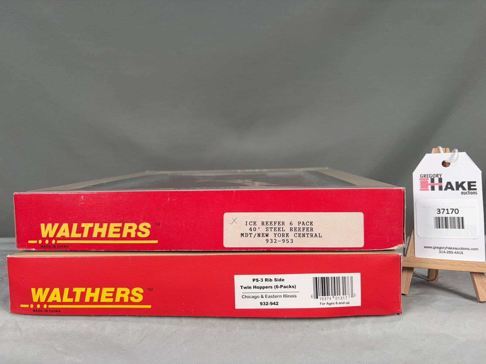 2 Walthers 6-Packs Ice Reefer MDT/NY Central 932-953, Chicago & Eastern Illinois 932-942 w/OB: 2 Walthers 6-Packs Ice Reefer MDT/NY Central 932-953, Chicago & Eastern Illinois 932-942 w/OB, C9. � Size 14x12x4