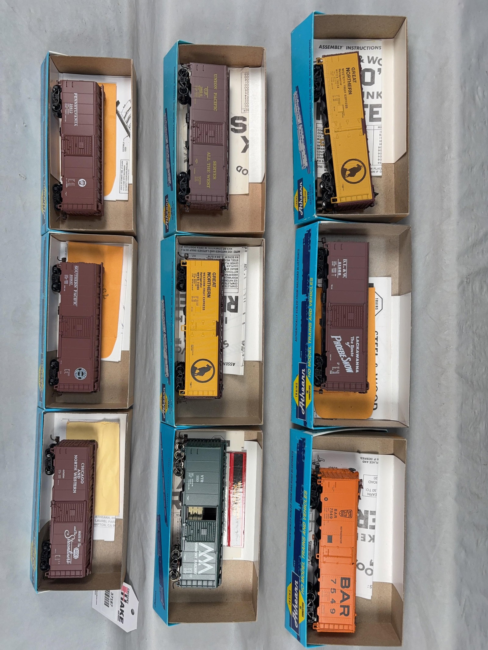 6 Athearn Freight Cars w/OB.� - 2