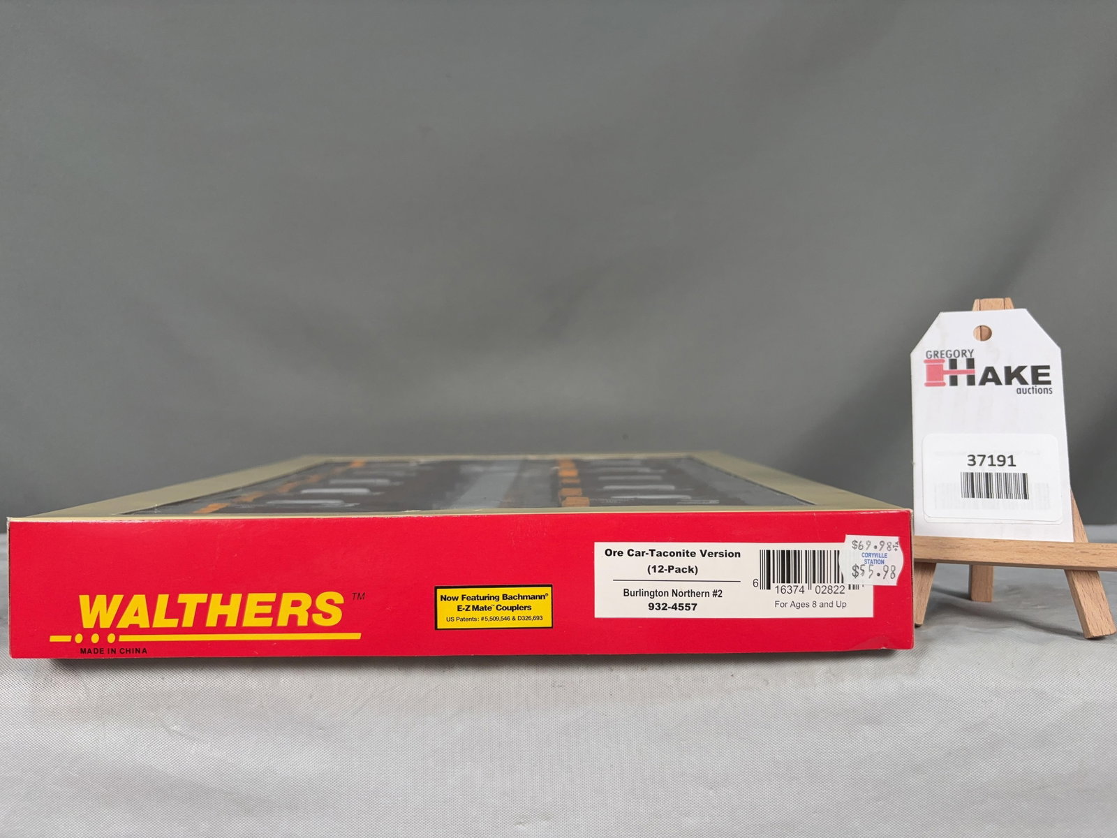 Walthers Ore Car Taconite Version 12-Pack Burlington Northern #2 932-4557 w/OB: Walthers Ore Car Taconite Version 12-Pack Burlington Northern #2 932-4557 w/OB, C9. � Size 14x12x2