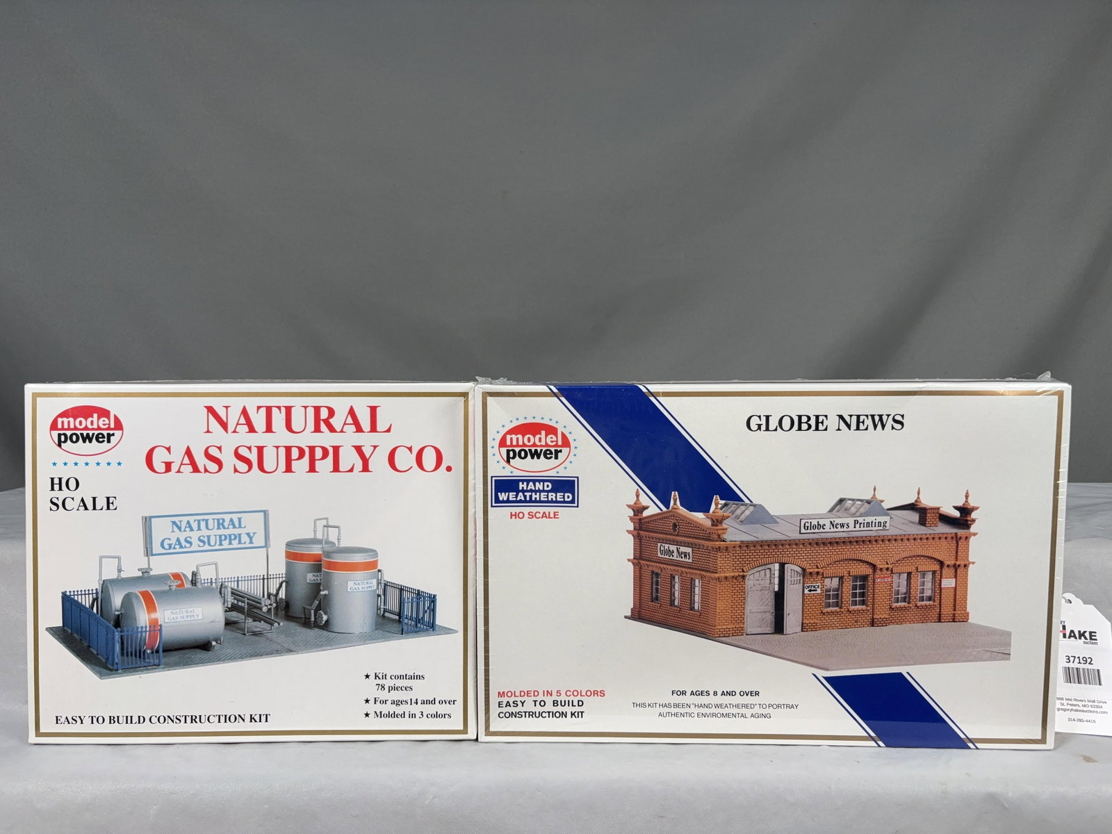3 Model Power Building Structure Kits w/OB - 2