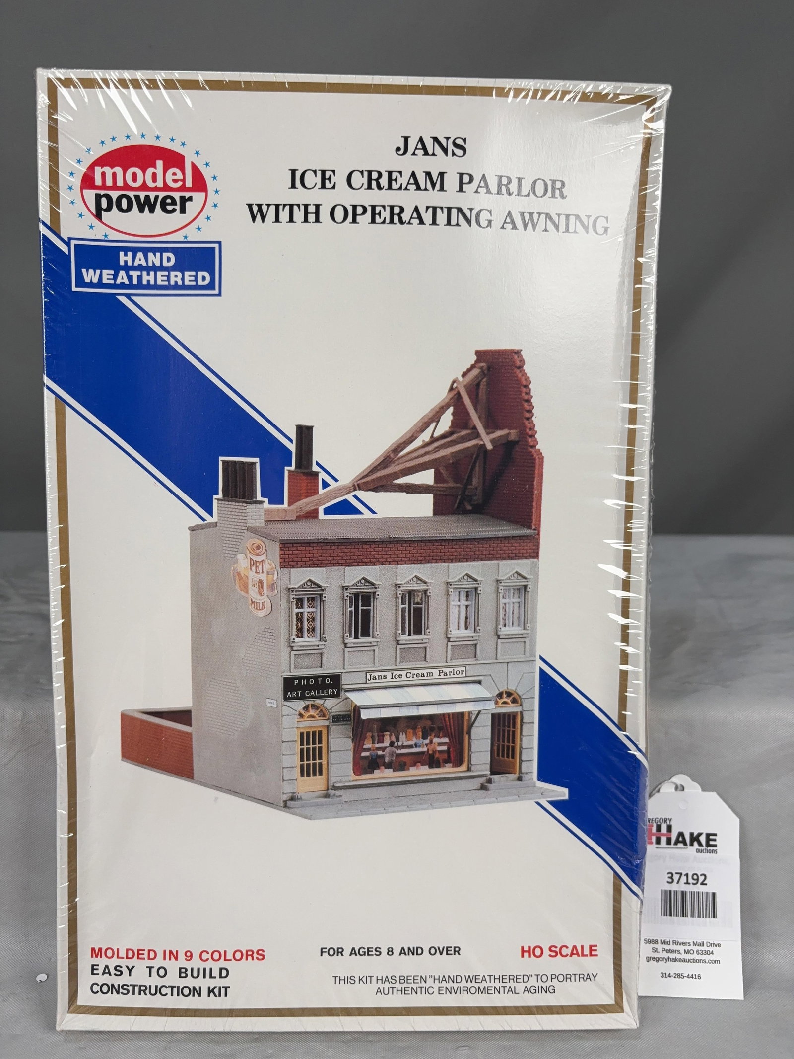 3 Model Power Building Structure Kits w/OB - 3