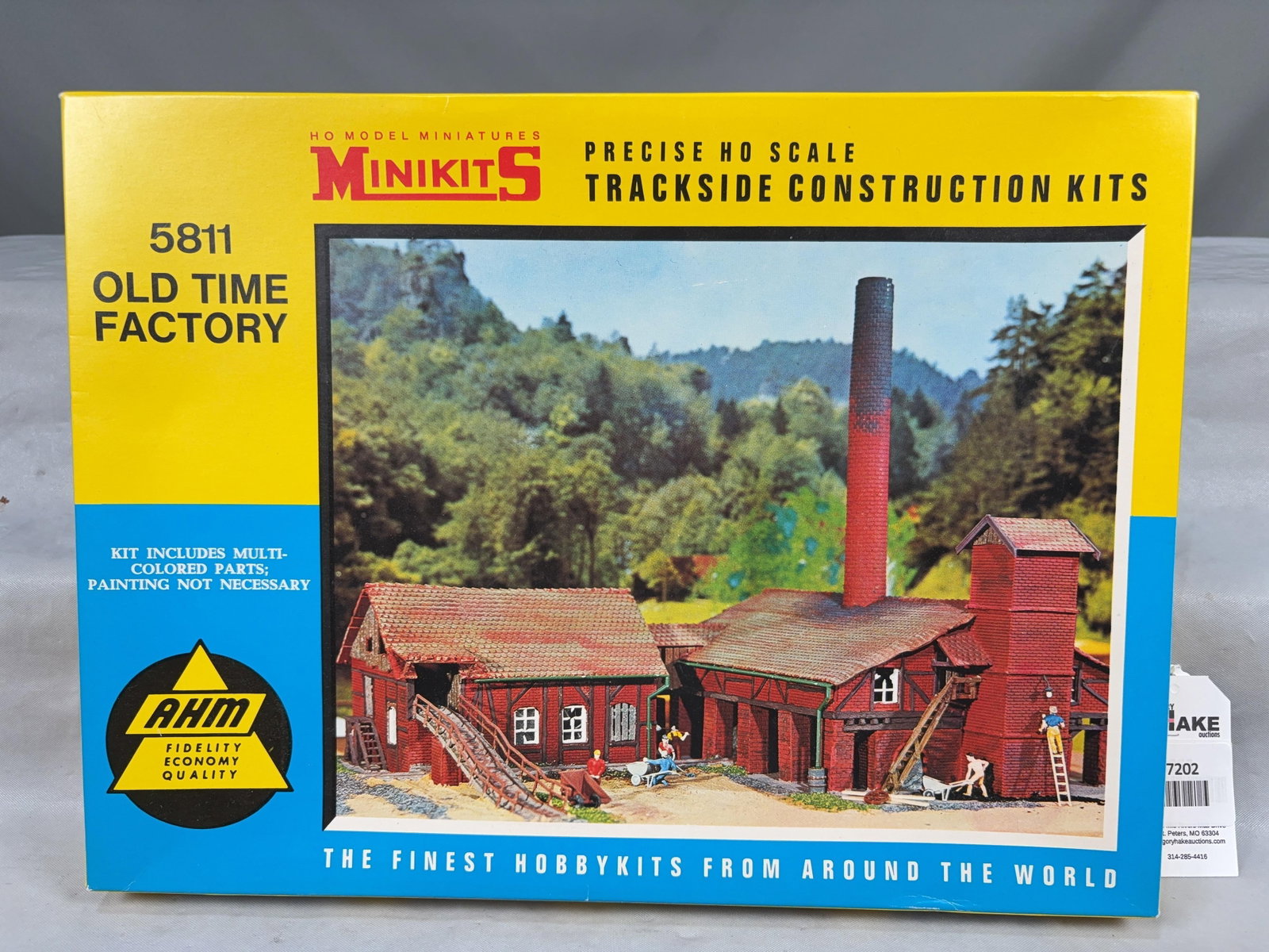 4 Minikits Building Structure Kits w/OB - 2
