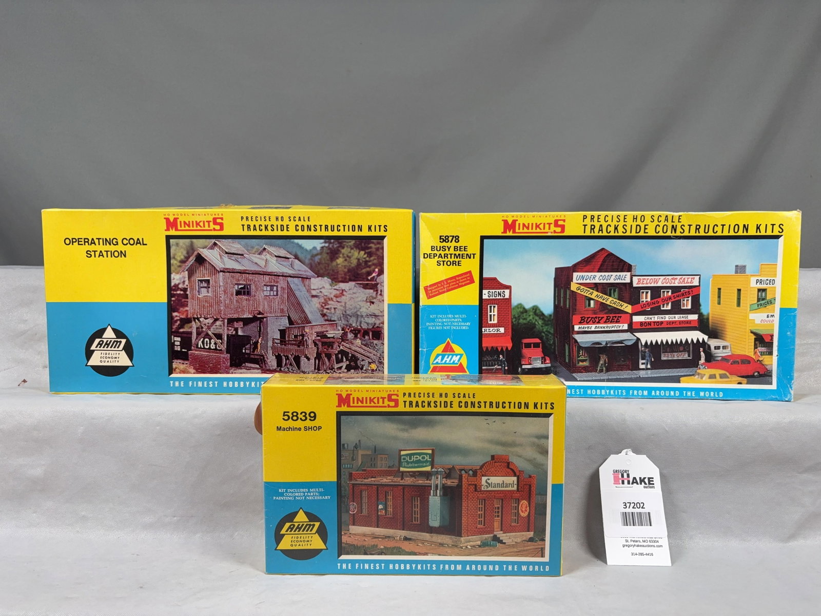 4 Minikits Building Structure Kits w/OB - 3