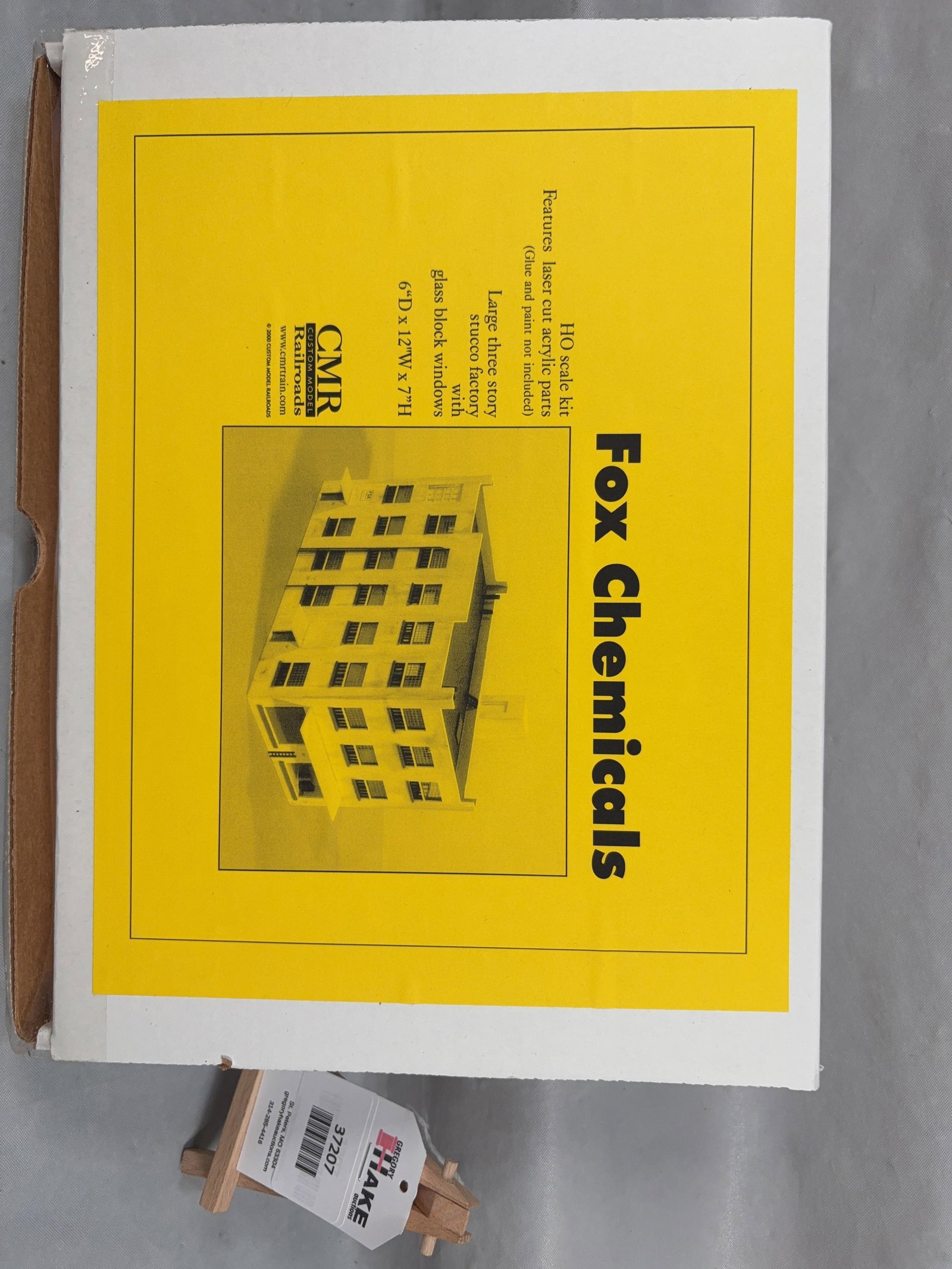 CMR Railroad Fox Chemical Building Kit: CMR Railroad Fox Chemical Building Kit. Please see photos for details, C9. � Size 13x10x3