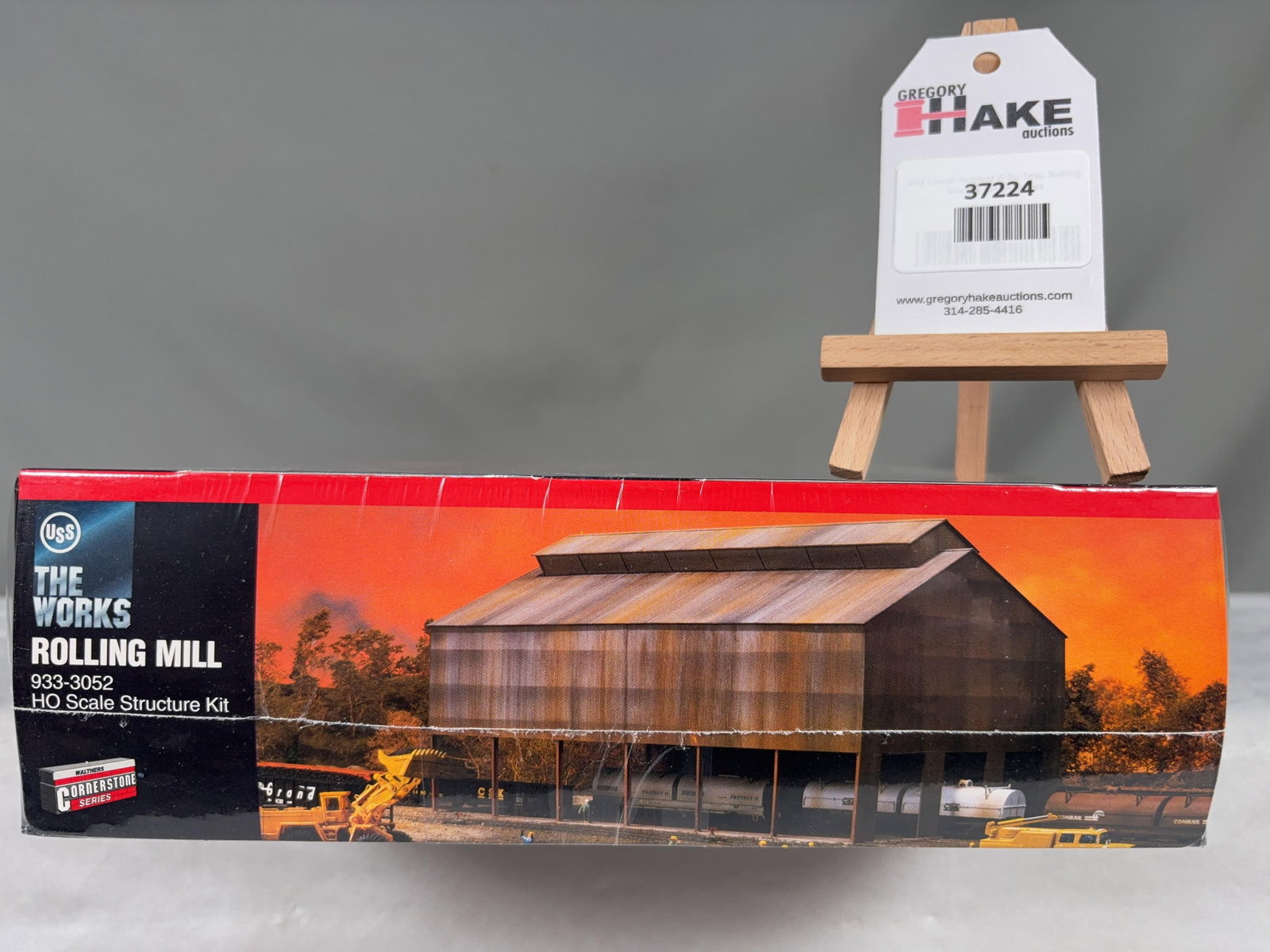 Walthers Cornerstone Series The Works Rolling Mill Building Structure Set w/OB 933-3052: Walthers Cornerstone Series The Works Rolling Mill Building Structure Set w/OB 933-3052, C9. � Size 15x11x4