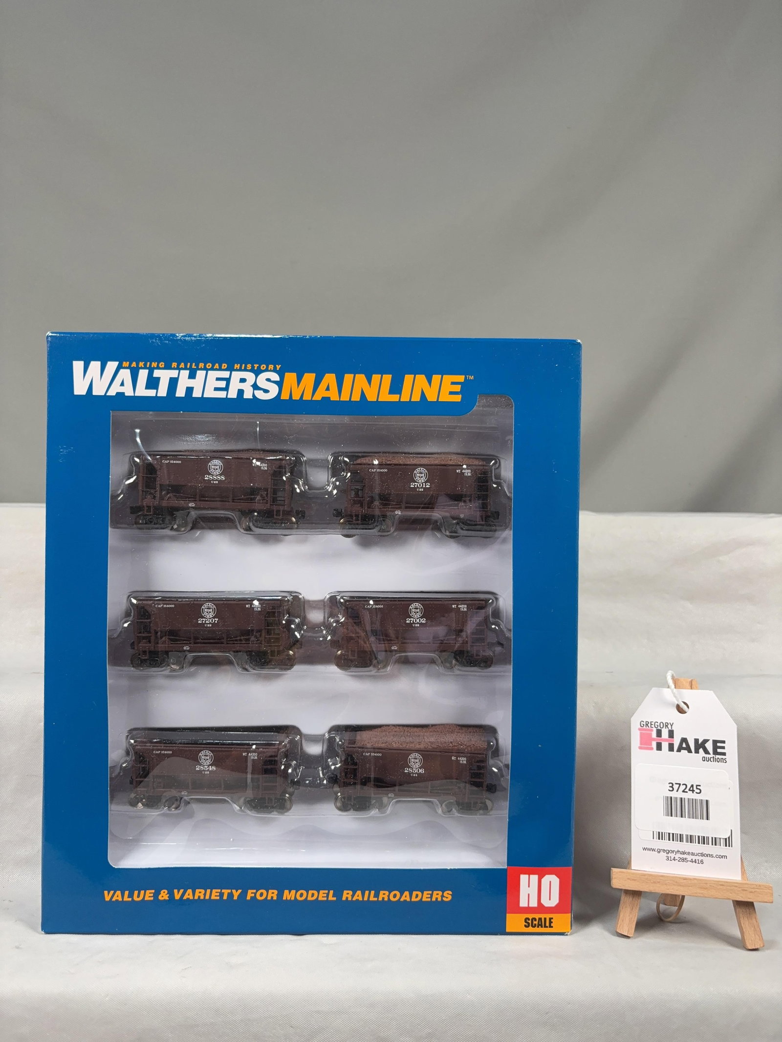 Walthers Mainline 24' Minnesota Ore Car 6-Pack Duluth, Missabe & Iron Range 910-58013 w/OB - 2