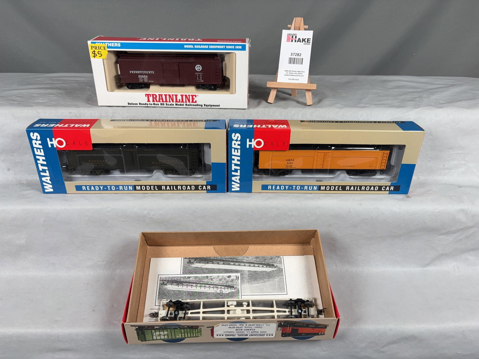 4 Walthers Freight Cars w/OB - 2