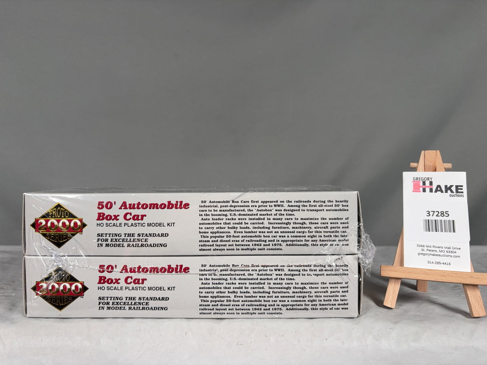 Proto 2000 Series 2-Pack Lehigh Valley Box Car Model Kit Item 30309 w/OB - 3