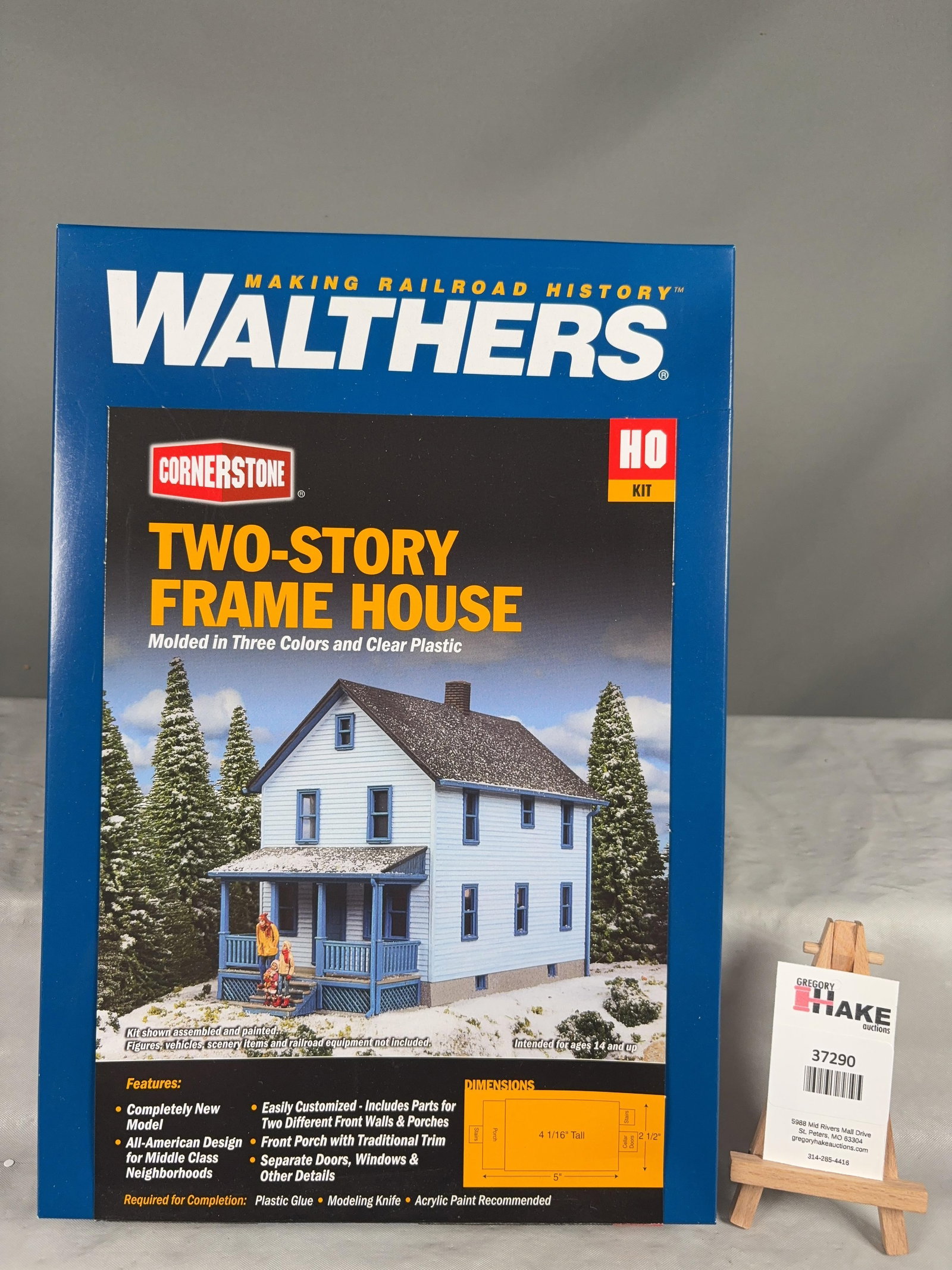 2 Walthers Cornerstone House Building Kits w/OB - 3