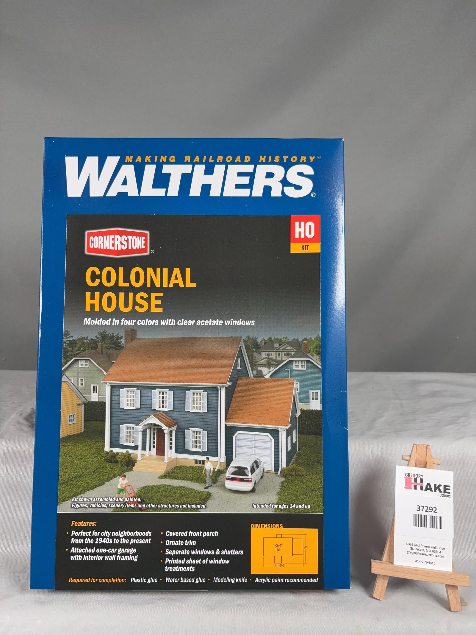 2 Walthers Cornerstone Home Building Kits w/OB - 2