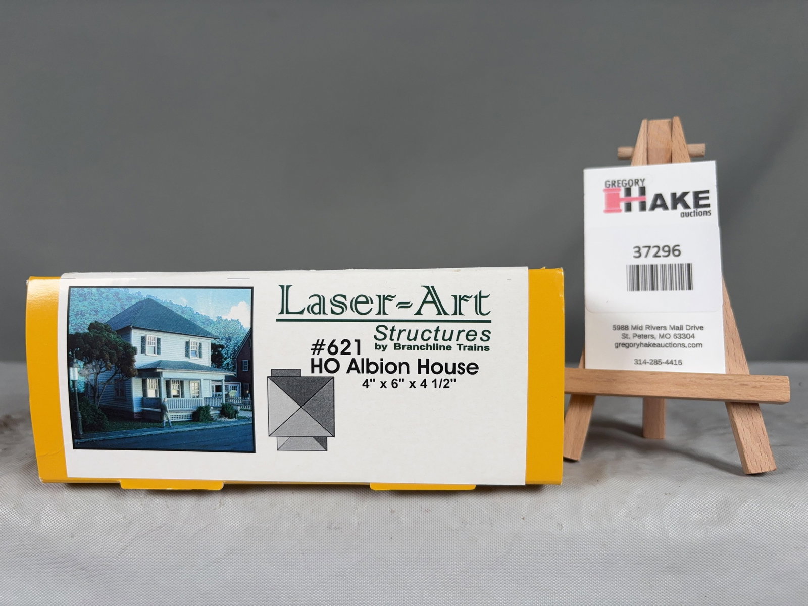 Laser- Art Structures by Branchline Trains House Building Kit Albion House #621 (1 of 2)