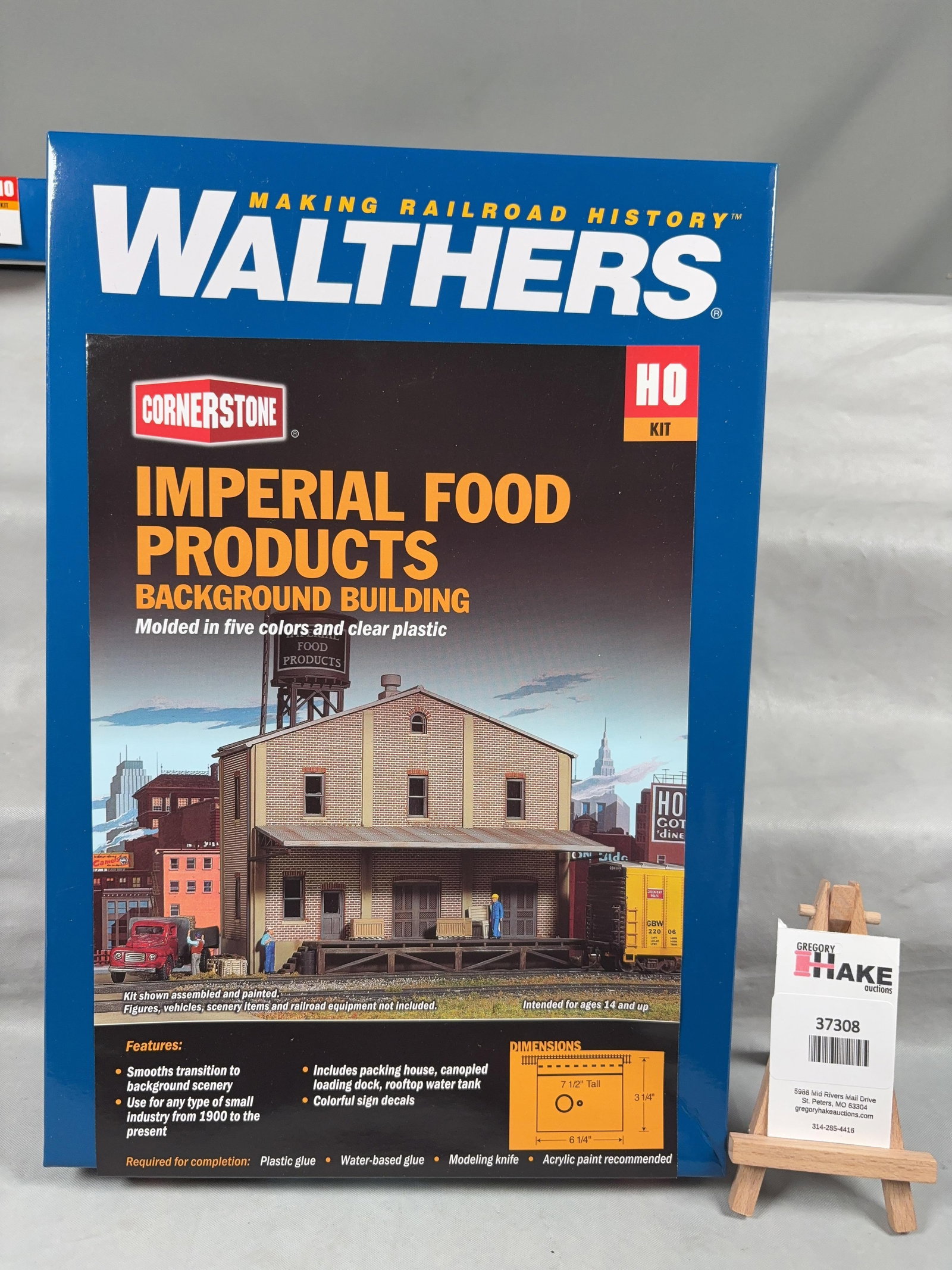2 Walthers Cornerstone Series Building Kits w/OB - 2