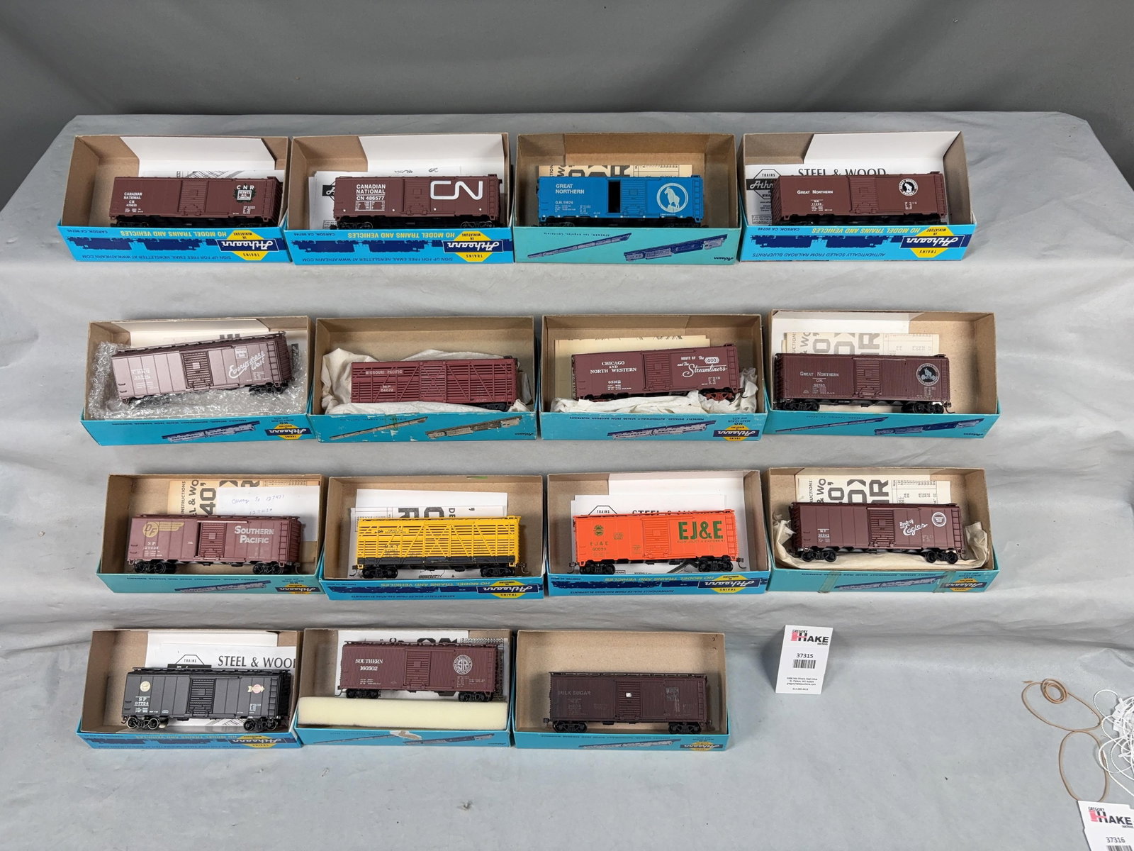15�Athearn Freight Cars w/OB - 2