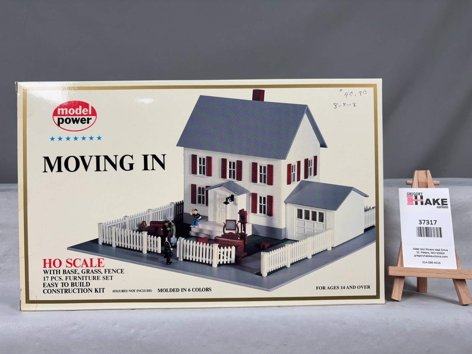 Model Power "Moving In" Model House Kit No.484 w/OB - 2