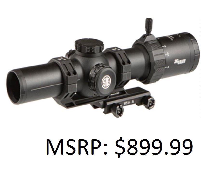 Sig Sauer Tango MSR 1-10x26 34mm Scope: Sig Sauer Tango MSR 1-10x26 34mm Scope