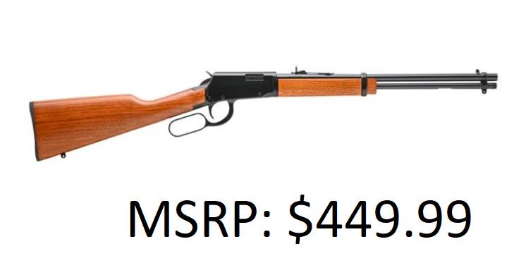 Rossi Rossi Rio Bravo 22 LR Black Frame Rifle: Brand New, 15+1 Capacity, Blued Finish, Wood Stock, 15+1 Capcaity