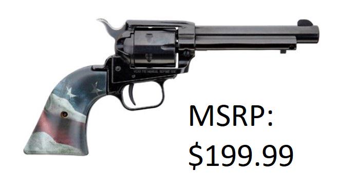 Heritage Manufacturing Rough Rider Small Bore 22 L: Brand New, 6 Shot Capacity, Blued Finish, Fixed Sights