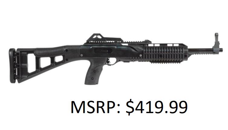 Hi-Point 9TS Carbine 9mm: Brand New, 10+1 Capacity, Black Finish, Threaded Barrel