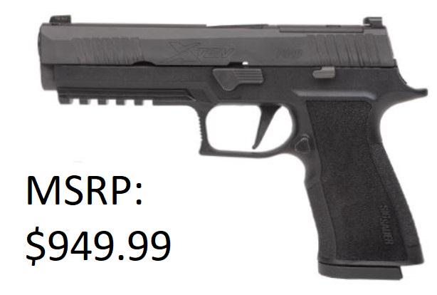Sig Sauer P320 XTEN 10mm Semi-Auto Pistol: Sig Sauer P320 XTEN 10mm Semi-Auto Pistol