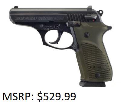 Bersa Thunder Combat Plus 380 ACP Green Pistol: Bersa Thunder Combat Plus 380 ACP Green Pistol