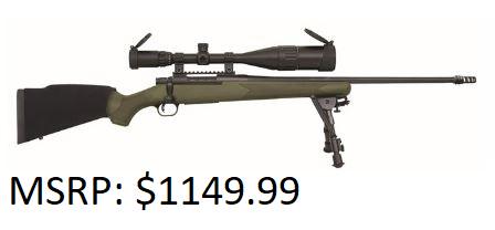 Mossberg Patriot Night Train 308 Win Rifle: Mossberg Patriot Night Train 308 Win Rifle