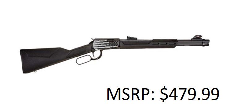 Rossi Rossi Rio Bravo 22 LR American Flag Black Ri: Rossi Rossi Rio Bravo 22 LR American Flag Black Rifle