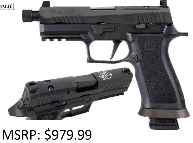 Sig Sauer P320 X-carry Navy Seal 9mm Pistol: Sig Sauer P320 X-carry Navy Seal 9mm Pistol