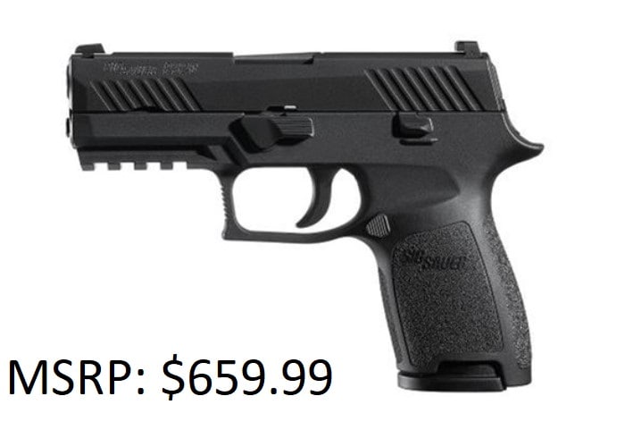 Sig Sauer P320 Compact 9mm Pistol: Sig Sauer P320 Compact 9mm Pistol