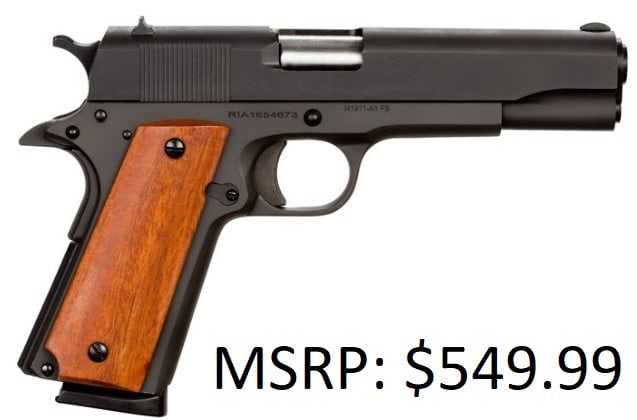 Rock Island Armory M1911-A1 GI .45 ACP Handgun (1 of 1)