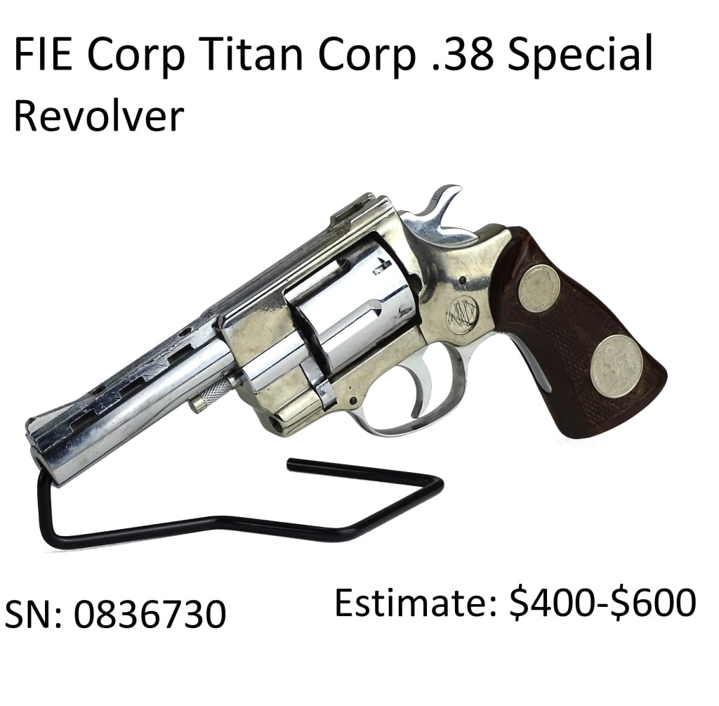 FIE Corp Tital Cop. .38 SPL Revolver: FIE Corp Tital Cop. .38 SPL Revolver