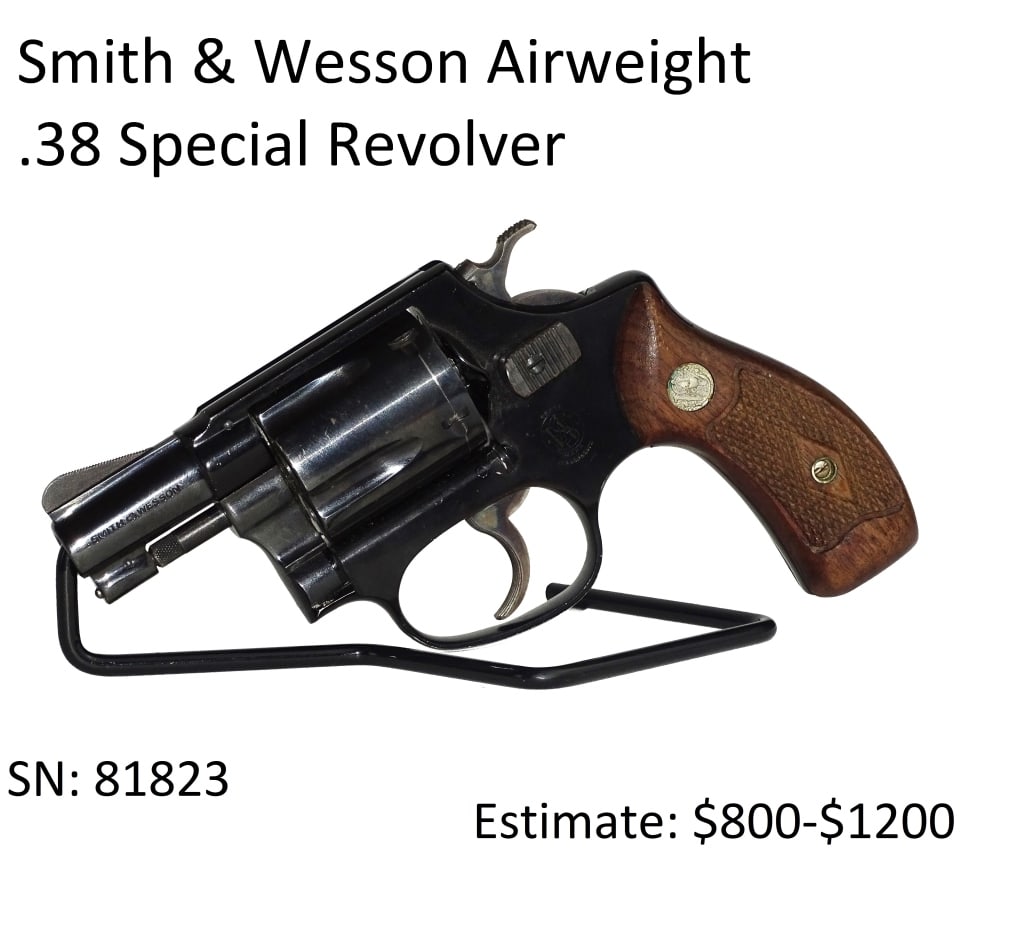 Smith & Wesson Airweight .38 SPL Revolver: Smith & Wesson Airweight .38 SPL Revolver