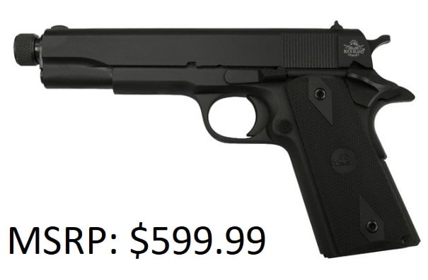 Rock Island Armory M1911-A1 GI .45 ACP Threaded Ba (1 of 1)